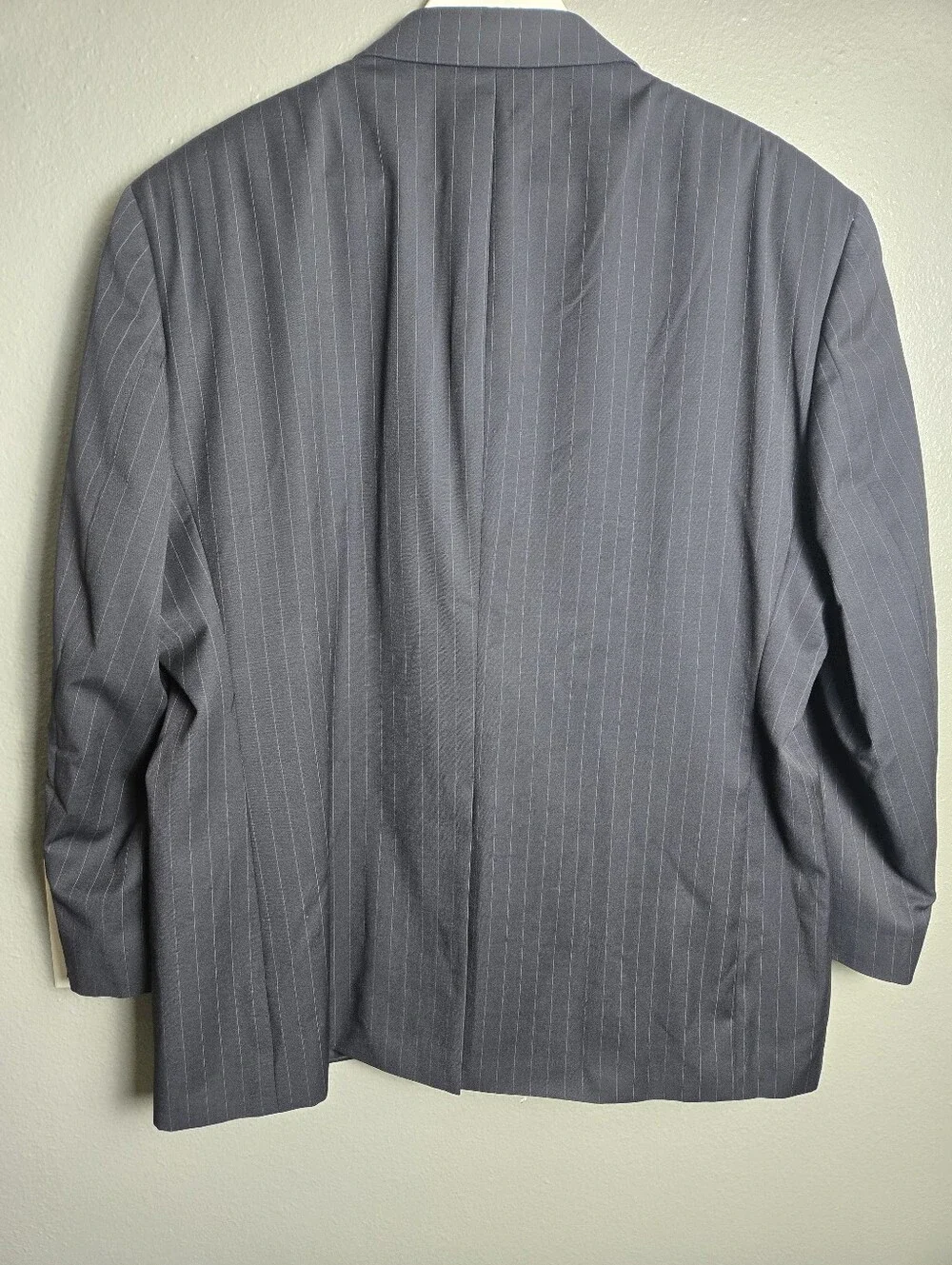 Lauren Ralph Lauren Dark Grey 100% Wool Suit Blazer Size 46S